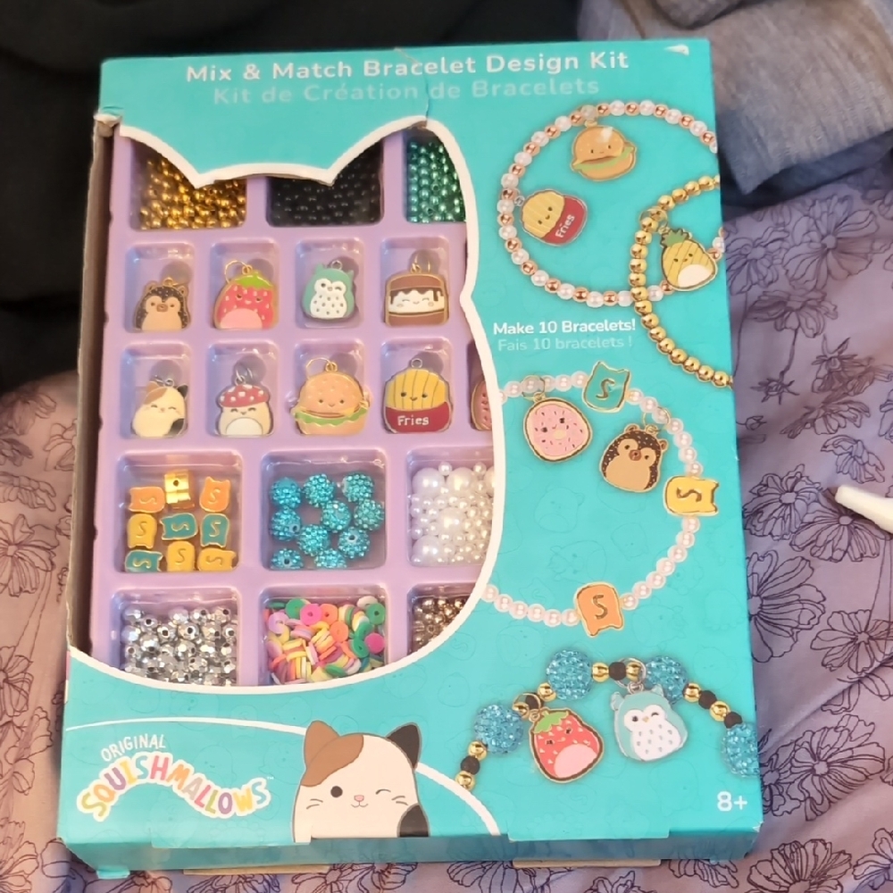 Squishmallows Mix & Match Bracelet Kit - Multicolor